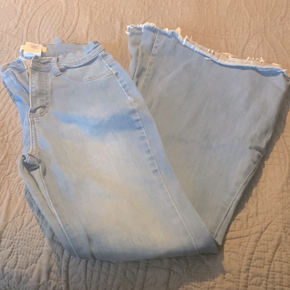 Vibrant miu bell bottom jeans